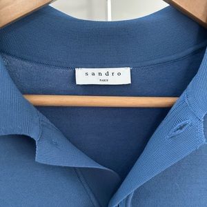 SANDRO PARIS MENS COLLARED SHIRT